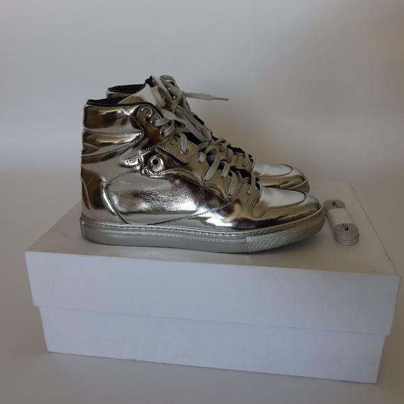 Balenciaga Metallic Sneaker Size 39 - Picture 1 of 5